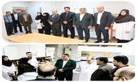 بازدید سرپرست معاونت غذا و داروی اهواز از آزمایشگاه به مناسبت روز علوم آزمایشگاهی